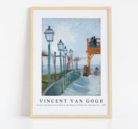 Vincent Van Gogh - Terrace and Observation Deck at the Moulin de Blute-Fin, Montmartre 1887