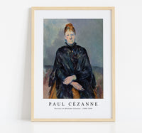 Paul Cezanne - Portrait de Madame Cézanne 1888-1890