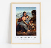 Leonardo Da Vinci - The Virgin and Child with Saint Anne 1503