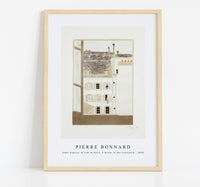 Pierre Bonnard - Some Aspects of Life in Paris, 4 House in the Courtyard (1898)