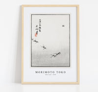 Morimoto Toko - Ants trail illustration from Churui Gafu (1910)