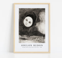 Odilon Redon - Strange Flower (Little Sister of the Poor) 1880