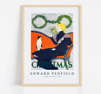 Edward Penfield - Vintage Christmas 1894
