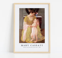 Mary Cassatt - Mother and Child with a Rose Scarf 1908