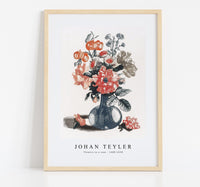 Johan Teyler - Flowers in a vase (1688-1698)