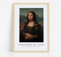 Leonardo Da Vinci - Portrait of Mona Lisa del Giocondo 1503-1506