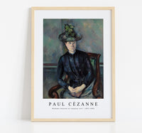 Paul Cezanne - Madame Cézanne au chapeau vert 1891-1892