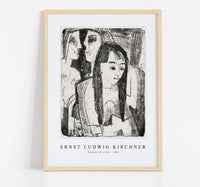 Ernst Ludwig Kirchner - Portrait of a Girl 1921