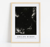 Odilon Redon - The Different Peoples Who Inhabit the Land and the Sea 1896