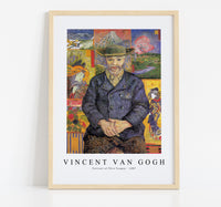 Vincent Van Gogh - Portrait of Père Tanguy 1887