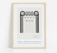 Samuel Jessurun De Mesquita - Ornamental letterpress stamp for a book binding (Ornamentale boekdrukstempel voor een boekband) (1878–1944)