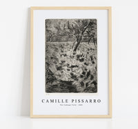 Camille Pissarro - The Cabbage Field 1880