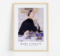 Mary Cassatt - Lady at the Tea Table 1883-1885