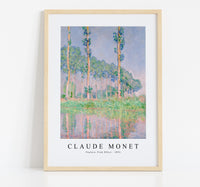 Claude Monet - Poplars, Pink Effect 1891