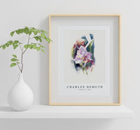 Charles demuth - Purple Iris-1920