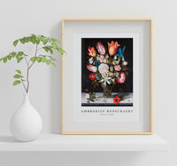 Ambrosius Bosschaert - Flowers in a Glass