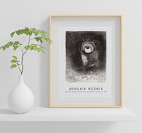 Odilon Redon - There Was Perhaps a First Vision Attempted by the Flower 1883