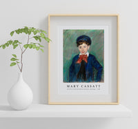 Mary Cassatt - Portrait of Charles Dikran Kelekian, Age Eight 1908