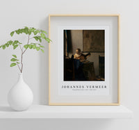 Johannes Vermeer - Young Woman with a Lute 1662-1663