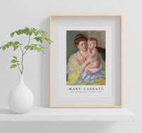 Mary Cassatt - Baby John with Forefinger in His Mouth 1919