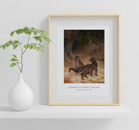 Jacques Laurent Agasse - Clouded Leopards (ca. 1825)