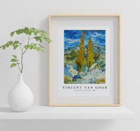 Vincent Van Gogh - The Poplars at Saint-Rémy 1889