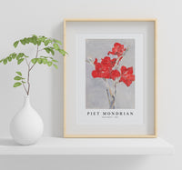 Piet Mondrian - Red Gladioli 1906