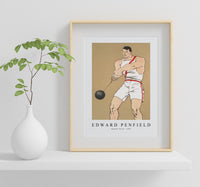Edward Penfield - Hammer Throw 1908