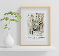 Camille Pissarro - Rue Damiette, Rouen 1884