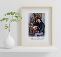 Paul Cezanne - Young Man and Skull (Jeune homme à la tête de mort) 1896-1898