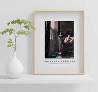 Johannes Vermeer - Lady Writing a Letter with her Maid 1670-1671