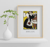 Moriz Jung - Viennese Café In the Little Café (Wiener Café Im Tschecherl) (1911)