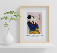 Utamaro Kitagawa - Fumiyomu Onna 1753-1806