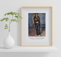 Paul Cezanne - Paysan debout, les bras croisés 1895