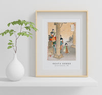 Ogata Gekko - New Year's Shrine Visit (1898)