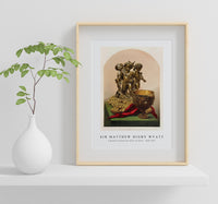 Sir Matthew Digby Wyatt - A group in bronze by Vittoz of Paris 1820-1877