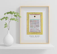 Paul Klee - A sheet from the city book 1928