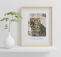 Pierre Bonnard - Street corner seen from above (1896-1897)