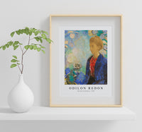 Odilon Redon - Baronne de Domecy 1900