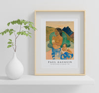 paul Gauguin - Two Tahitian Women in a Landscape 1892