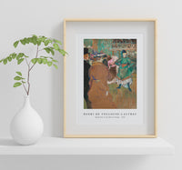 Henri De Toulouse–Lautrec - Quadrille at the Moulin Rouge 1892