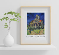 Vincent Van Gogh - The Church at Auvers 1890