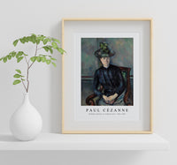 Paul Cezanne - Madame Cézanne au chapeau vert 1891-1892