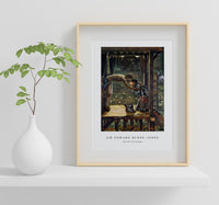 Sir Edward Burne Jones - The Merciful Knight painting in high resolution by Sir Edward Burne–Jones