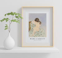 Mary Cassatt - Mother’s Kiss 1844-1926