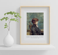 Henri De Toulouse–Lautrec - Portrait of Jeanne Wenz 1886