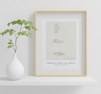 Cornelis ploos van amstel - Drie studies van een putto-1746