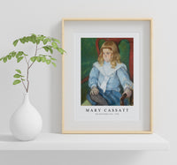 Mary Cassatt - Boy with Golden Curls 1918