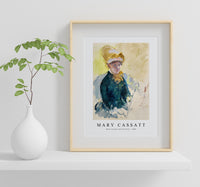 Mary Cassatt - Mary Cassatt Self-Portrait 1880