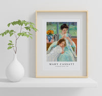 Mary Cassatt - Young Mother Sewing 1900